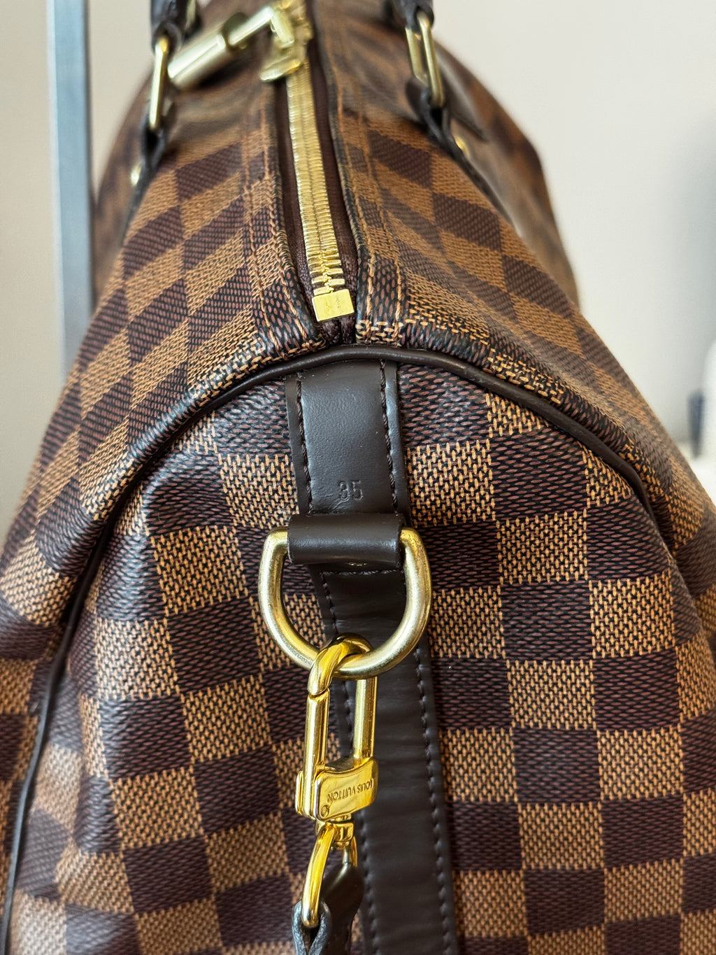 Louis Vuitton Speedy Bandouliere 35 damier ebene