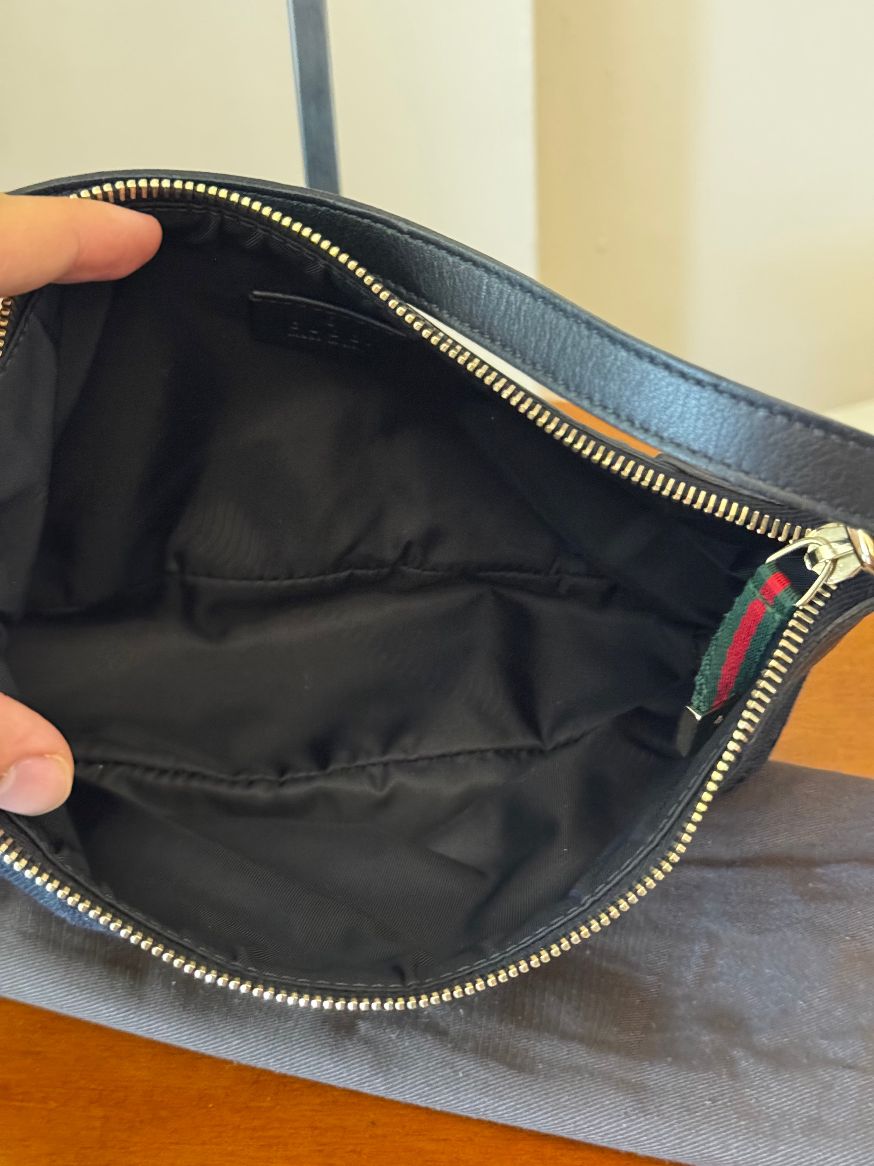 Gucci Princy Pleated Pochette in tela GG